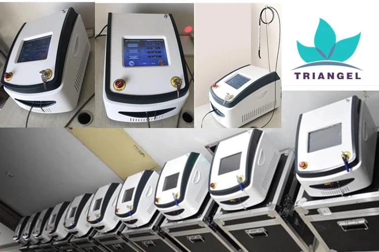 New Arrival 1470nm Portable Liposuction Machine Triangelaser 980 Nm Endolift Laser for Face