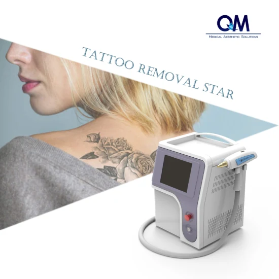 ND YAG Laser 1064nm 532nm 1320nm Tattoo Entfernung Pigmentierung Reinigung Schönheit Ausrüstung